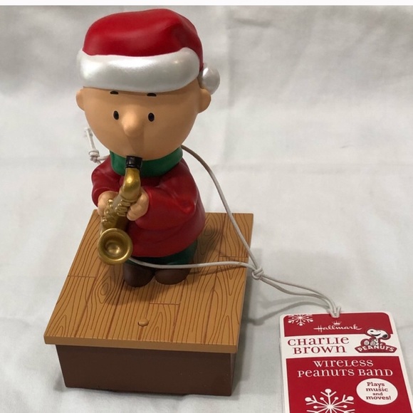Hallmark Holiday Nwtkeepsakes Charlie Brown Wireless Peanuts Band